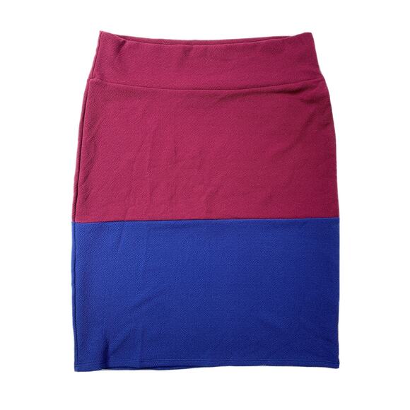 LuLaRoe Cassie Women's 3XL 2 Colors Stretch Elastic Waist Skirt Made in USA‎ NWT - Picture 11 of 12